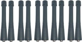 img 4 attached to 📻 10-Pack VHF Stubby Antenna 136-174 MHz for Motorola CP150 CP200 CP200D CP200XLS CT250 GP320 GP328 GP340 GP380 GP640 HT750 HT1250 HT1550 Two-Way Radio