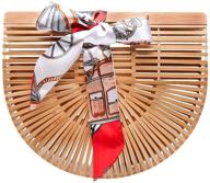 женская сумка obosyo ручной работы из бамбука логотип