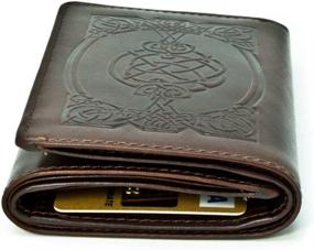 img 2 attached to Irish Leather Tri Fold Wallet - Biddy Murphy