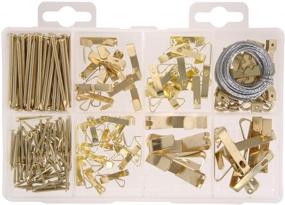 img 4 attached to 🖼️ Hillman 591525 200-Pack Medium Picture Hanger Assortment Kit