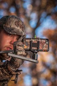 img 1 attached to 📱 Realtree Outfitters Realtree 34-inch EZ Mount and EZ PIC Cell Phone Holder Combo in Black and Green