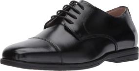 img 1 attached to 👞 Discover the Timeless Style of Florsheim Reveal Oxford Black Medium Boys' Shoes and Oxfords