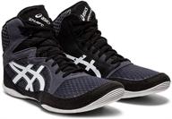 🥋 asics kid's snapdown 3 gs wrestling shoes: superior grip for young wrestlers logo