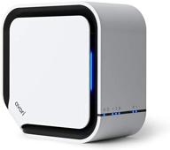 enhanced avari qb air purifier: advanced 3-stage filtering and innovative esf technology for 0.1 micron precision. includes carbon deodorizer, led sanitizer, and smart air quality monitoring. ul, carb & etl tested and certified. logo
