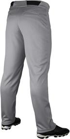 img 3 attached to CHAMPRO Boys' Triple Crown Open Bottom Youth Baseball Pants - Superior Quality for Young Athletes