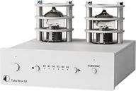 🔊 pro-ject audiophile silver home audio/video product (box tube box s2 silver) logo