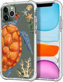 img 2 attached to 🦈 Protect Your iPod Touch 5 with the Shark Compatible Summer Aloha Ocean Collection Sea Shell Sea Turtle Clear Back Case