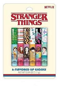 img 1 attached to 💄 Stranger Things 6 Piece Lip Gloss Set by Taste Beauty