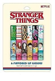 img 2 attached to 💄 Stranger Things 6 Piece Lip Gloss Set by Taste Beauty