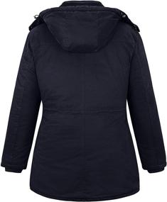 img 3 attached to Soularge Womens Winter Military Windproof Women's Clothing and Coats, Jackets & Vests