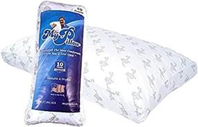 img 3 attached to 🛏️ King Size Premium Series Bed Pillow for Optimal Sleep Experience, High-Quality & Contouring Support, Green Level (Firm)