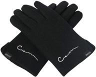 winter touchscreen texting gloves by cacuss logo