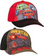 🚗 nickelodeon monster machines cotton baseball accessories for boys logo
