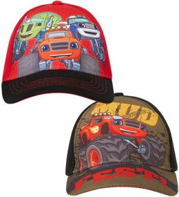 img 3 attached to 🚗 Nickelodeon Monster Machines Cotton Baseball Accessories for Boys