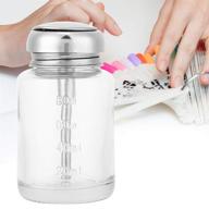 dispenser refillable transparent container professional logo