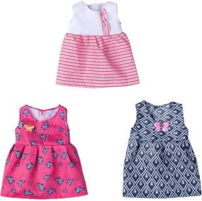 img 1 attached to 👗 Howona Inch Doll Clothes for Girls: Stylish and Adorable Outfits!