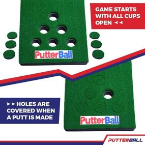 img 1 attached to PutterBall Golf Pong Game Set: The Ultimate Backyard Party Golf Game!