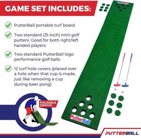 img 2 attached to PutterBall Golf Pong Game Set: The Ultimate Backyard Party Golf Game!