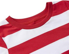 img 1 attached to 👕 Spring Gege Boys' Striped Tee for Stripes Clothing