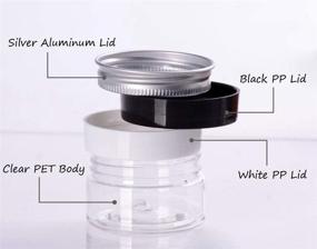 img 2 attached to Plastic Cosmetic Containers Aluminum Ointments Travel Accessories