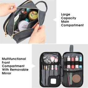 img 2 attached to 💄 Efficiently Organize Your Travel Beauty Essentials with the Gonex Travel Makeup Cosmetic Organizer