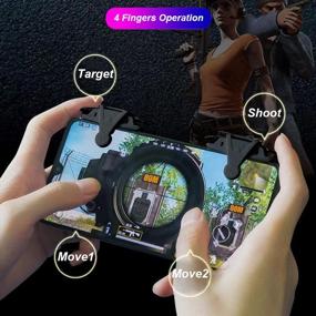 img 1 attached to Controller Triggers Compatible Fortnite IOS Android