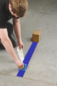 img 1 attached to 🔵 Brady ToughStripe Floor Marking Tape - Blue: Durable and Efficient!