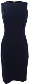 img 2 attached to 👚 Calvin Klein Women's Sleeveless Princess Suiting & Blazers: Women's Clothing