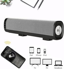 img 1 attached to Soundbar 16 Inch Speaker Wireless Bluetooth