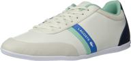 👟 lacoste storda sneaker: the must-have white green men's fashion sneakers logo