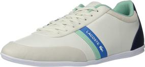 img 4 attached to 👟 Lacoste STORDA Sneaker: The Must-Have White Green Men's Fashion Sneakers