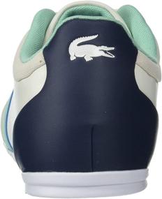 img 2 attached to 👟 Lacoste STORDA Sneaker: The Must-Have White Green Men's Fashion Sneakers