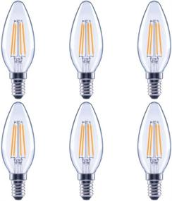 img 4 attached to 💡 Enhanced Lighting Experience: Asencia Dimmable Candelabra with Equivalent Filament Technology