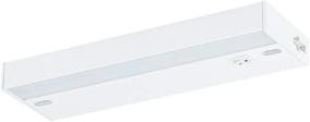 img 4 attached to Brilli 20752-000 - Bright Clean Antimicrobial Under Cabinet LED Light Fixture, 9 inches, White