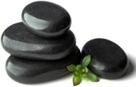 hot stones including professional relaxing logo