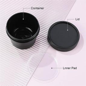 img 3 attached to 💧 Leakproof Cosmetic Jars with Wide Mouth - Efficient Container Products