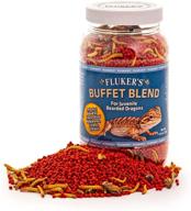 fluker's buffet blend juvenile bearded dragon formula: optimal nutrition for young dragons logo