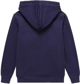 img 3 attached to 👕 KOWDRAGON Sweatshirt: Stylish Full Zip Boys' Fashion Hoodie for Lounging & Comfort