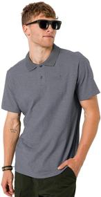 img 4 attached to Khaki Pique Shirts for Men by Jack Wolfskin: Top Choice in Men's Clothing