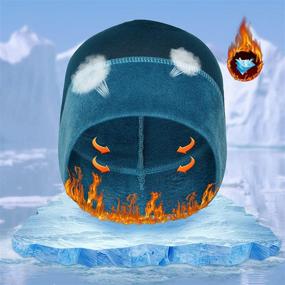 img 2 attached to 🧢 SUNMECI Fleece Beanie: Ultimate Performance and Warmth for Snowboarding & Daily Wear