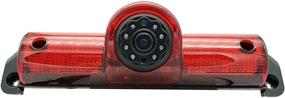 img 4 attached to Enhance Safety with Master Tailgaters Brake Light Backup Camera for GM Express/Chevrolet Savana Cargo Van (2003-2016)