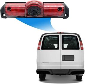 img 3 attached to Enhance Safety with Master Tailgaters Brake Light Backup Camera for GM Express/Chevrolet Savana Cargo Van (2003-2016)