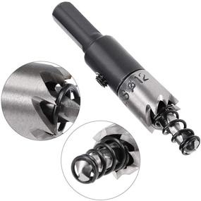 img 1 attached to Uxcell Drill Cutter Metal Alloy Cutting Tools in Hole Saws & Accessories