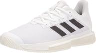 👟 top-rated adidas women's solematch bounce tennis shoe for enhanced performance logo