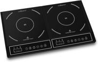 cuisunyo dual induction cooktop: portable electric stove with digital control, timer 🔥 function, and power sharing - countertop burners offering 1800w power, temperature settings, and more! логотип