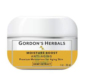 img 4 attached to 🌿 Gordon's Herbals Moisture Boost: Anti-Aging & Skin Care - Hyaluronic Acid, Vitamin B3, Hemp Extract & Aloe - Long Lasting Concentrated Formula - Made in USA (1oz)