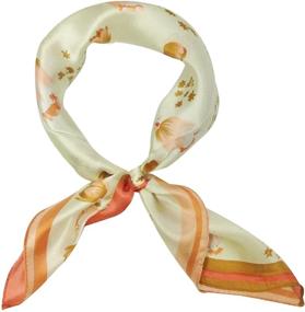 img 3 attached to Wrapables Neckerchief Square Sailor Stripes Women's Accessories in Scarves & Wraps