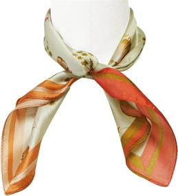 img 1 attached to Wrapables Neckerchief Square Sailor Stripes Women's Accessories in Scarves & Wraps