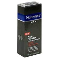 🧴 neutrogena age fighter anti-wrinkle face moisturizer for men, daily oil-free face lotion with retinol, multi-vitamins, and spf 15 sunscreen, 1.4 oz (pack of 2) logo