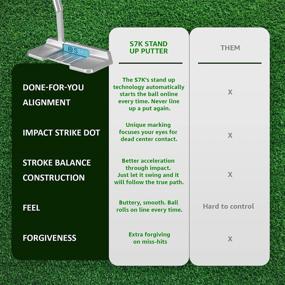 img 2 attached to S7K Standing Putter for Men 🏌️ and Women: Achieve Perfect Alignment and Eliminate 3-Putts